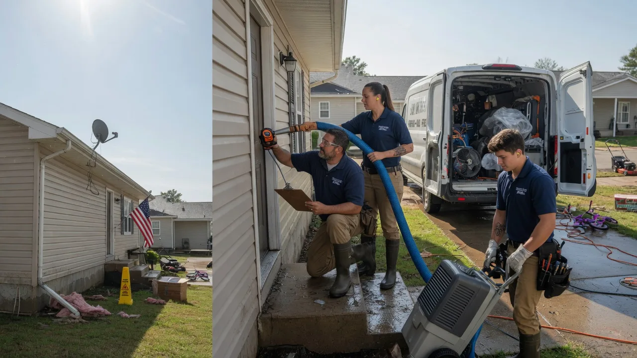 Ceiling Water Damage Restoration in Langley, WA near me
